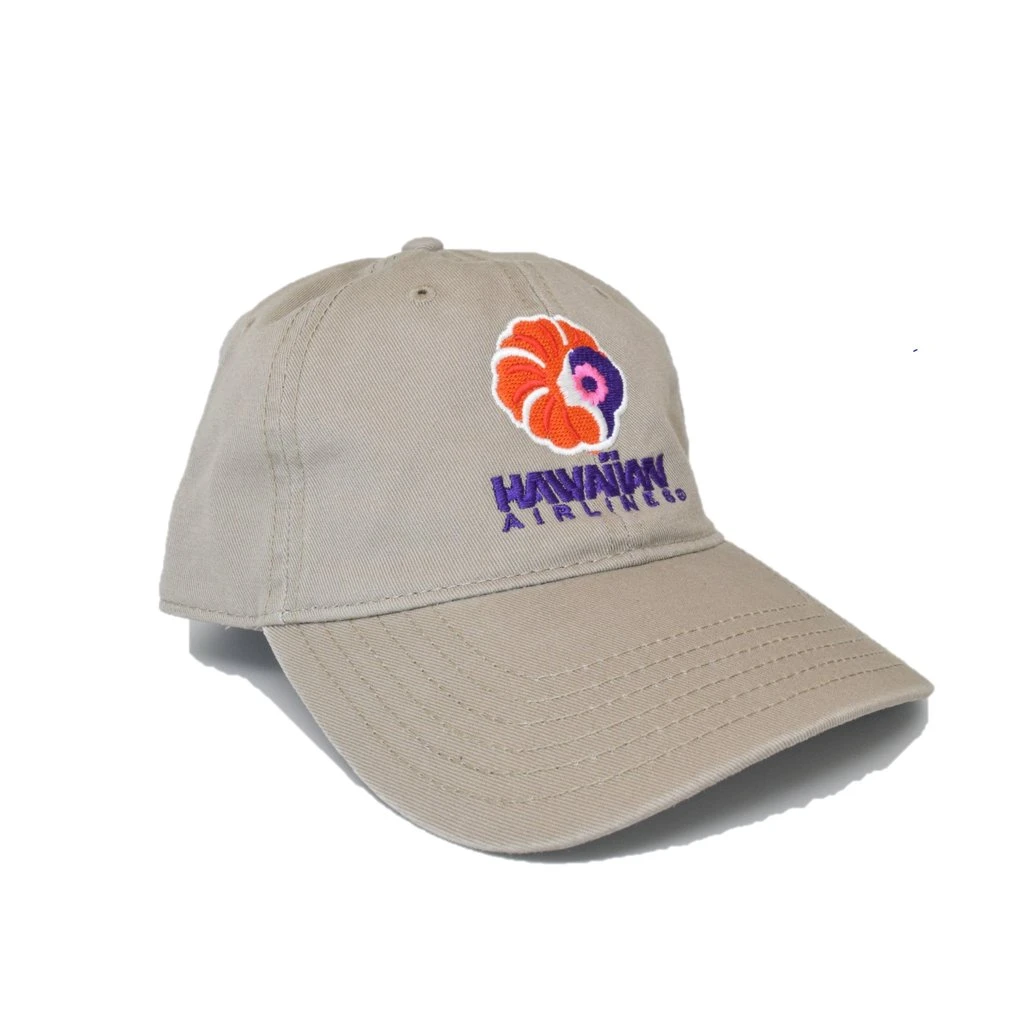 Hawaiian Airlines Adjustable Cap -Khaki 3 Hawaiian Airlines Adjustable Cap -Khaki