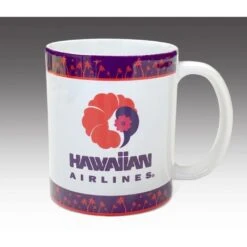 Hawaiian Airlines Vintage Logo Premium Mug