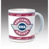 Northwest Airlines Vintage Logo Premium Mug -Men Clothing Store whms northwest airlines vintage logo premium mug