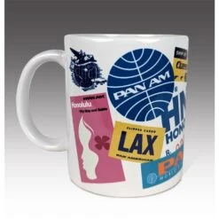 Pan Am Travel Sticker Mug