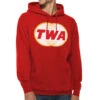 TWA Double Globe Logo Hoodie