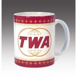 TWA Vintage Logo Premium Mug