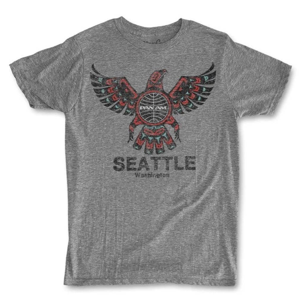 Pan Am Seattle Haida Mens T-shirt 3 Pan Am Seattle Haida Mens T-shirt