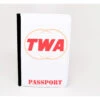 TWA Double Globe Logo Passport Cover -Men Clothing Store whva twa double globe logo passport cover