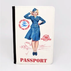 TWA Pin Up Girl Passport Cover
