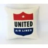 United 40's Logo Linen Pillow Cover 1 United 40's Logo Linen Pillow Cover -Men Clothing Store whva united 40s logo linen pillow cover