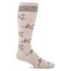 Womens Compression Socks Feline Fancy Barley S/M