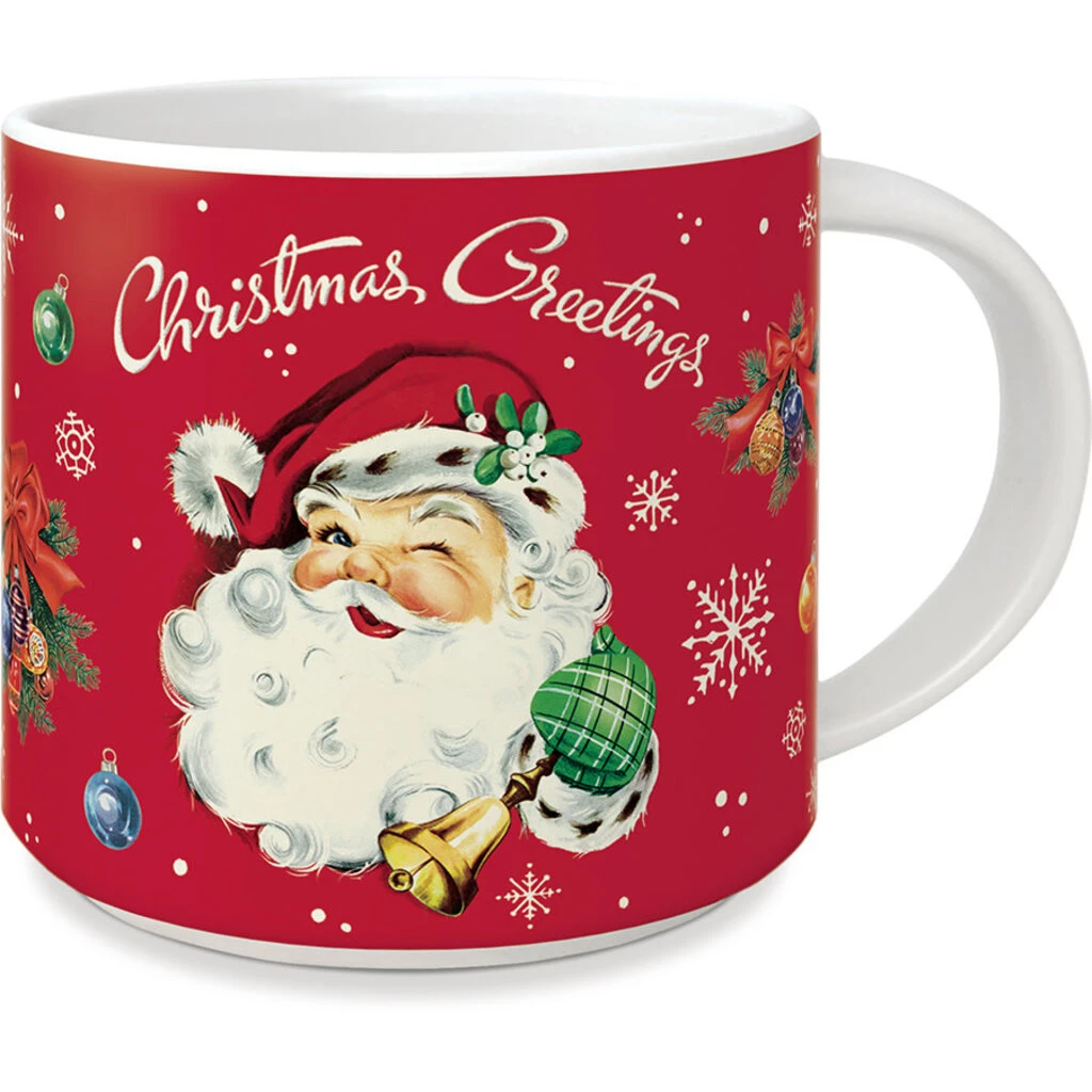 Christmas Santa Ceramic Mug 3 Christmas Santa Ceramic Mug