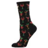 Womens Socks Christmas Cocktails