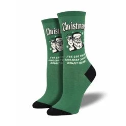 Womens Socks Christmas Spirit