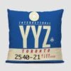 YYZ Pillow Cover -Men Clothing Store yyz pillow cover